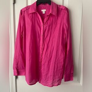 Chicos size 1 pink blouse